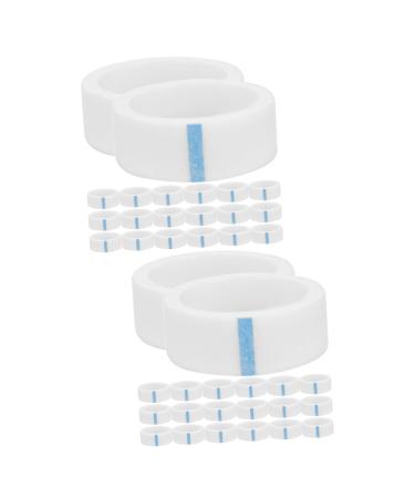 Balacoo 60 Rolls Colored Duct Tape Fabric Makeup Tape Color Duct Tape Fabric Lash Tapes Eyelash Extension Supplies Lash Tape for Eyelash Extensions Non-woven Fabric Tape Strips