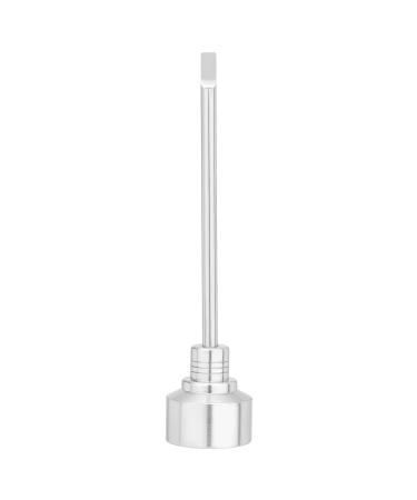 UNICRAFTALE 1pc Wax Titanium Carving Tools Platinum Metal Wax Tool for Fits 25mm Rig Accessories for Oil Candle Crafts Making Engraving Scraper 25mm Platinum