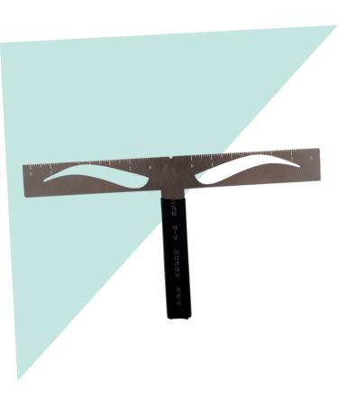 Beavorty 2pcs three-point eyebrow ruler eyebrow drawing tool balance stencil - Buy Online on SooperMarket.com