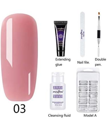 LAXED Nail Art Fast-Drying Nail Gel Nail-Dressing Tool Multicolor Extended Gel 15Ml Suit Nail Tools 03 - Buy Online on SooperMarket.com