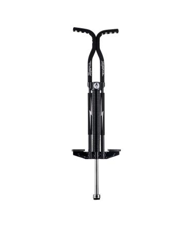 Flybar Foam Master Pogo Stick For Kids Boys & Girls Ages 9 & Up, 80 to 160 Lbs - Fun Quality Pogostick By The Original Pogo Stick Company Black/Silver