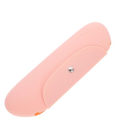 Angoily Silicone Makeup Brush Holder Silica Gel Organizer Travel Portable Travel Cosmetic Brush Bag