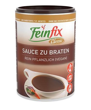 Feinfix Classic sauce to roast 207g (2.2l sauce) |Saßenbinder lactose -free & vegan powder vegetarian for gravy / vegetables sauce / roast saucen for grilling / pasta sauce |K0-SRXF-Jlei 207 g (1 Pack)