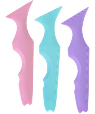 MAGICLULU 6 Pcs Silicone Beauty Ruler Mascara Drawing Silicone Eyeliner Tool Eyeliner Stencils Massage - Buy Online on SooperMarket.com