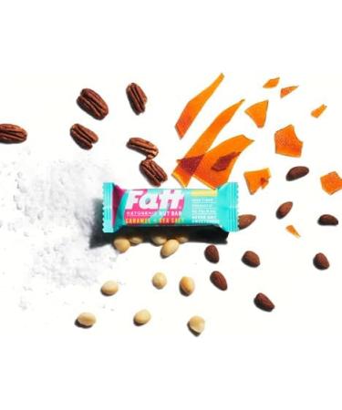 FattBar Keto Snack Bars Variety Pack - 5 x 30g - 4 Flavours - Low Carb, Low Sugar, High Prebiotic Fibre - 100% Natural & Vegan - Sweetener Free - 5 Count Pack - Buy Online on SooperMarket.com