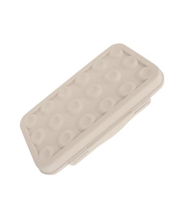 Hemoton Box Outdoor Egg Carton Eggs Vintage Refrigerator Wear-resistant Egg Organizer Household Egg Rack