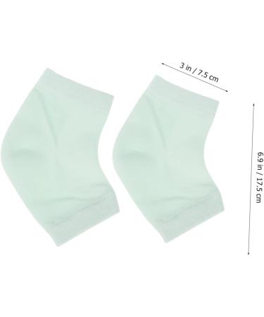 Healeved 2 Pairs Gel Socks Thick Socks Moisturizing Heel Socks Skin Heel Softener Foot Womens Socks Heel Anti-Crack Socks Plantar Sock Absorb Sweat Silicone Gel Men and Women - Buy Online on SooperMarket.com