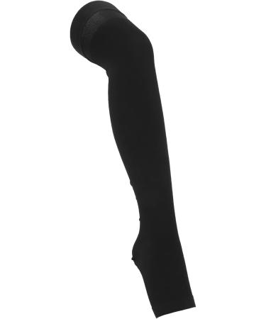 Toeless Compression Stockings - Skin-Friendly Elastic & Comfortable for All-Day Use (L) | International Shipping - Buy Online on SooperMarket.com