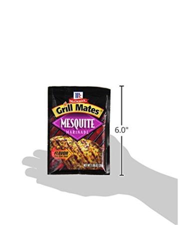 McCormick Grill Mates Mesquite Marinade Mix 1.06 oz - Pack of 12 - Buy Online on SooperMarket.com
