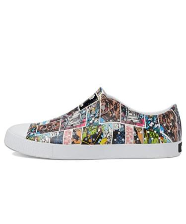 Native Shoes Jefferson Star Wars Print Sneakers for Men, and Women - EVA Upper with Footbed, and Rubber Toe Design 10 Women/8 Men Shell White/Shell White/Comic Multi All Over Print