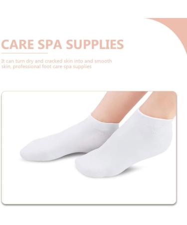 minkissy 2 Pairs Exfoliating Moisturizing Socks Moisturizing Foot Masks Cuticles Socks Features Socks for Women Lotion Socks Moisturizing Socks for Foot Care Spa Sebs Girl Foot Socks - Buy Online on SooperMarket.com
