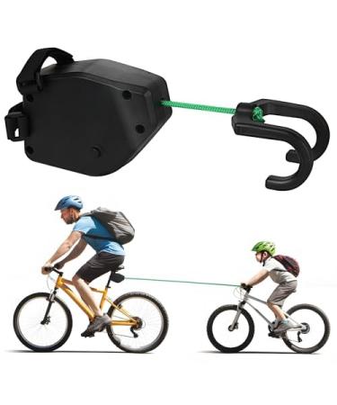 Schappe rope bike children bike tow rope retractable bike bike towing belt train system 2.5m bike traction rope parents child tension rope towing rope load capacity 500 lbs
