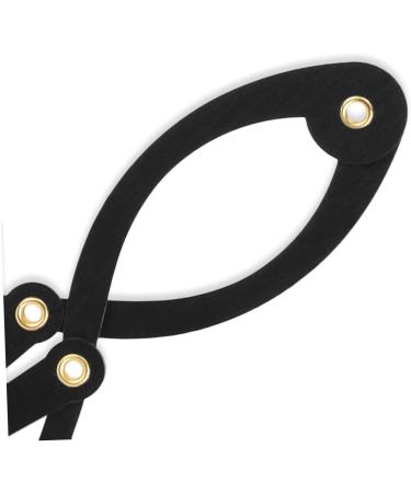 Mikinona Stainless Steel Ruler for Eyebrow Metal Stencils Tattooing Eyebrow Ruler Makeup Tools Balance Gold - Buy Online on SooperMarket.com