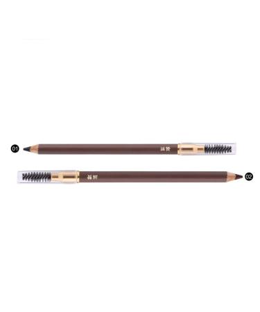 Long Lasting Waterproof Eyebrow Pencil in Dark Brown - 12H Sweat Resistant - 5 Colors Available - Buy Online on SooperMarket.com
