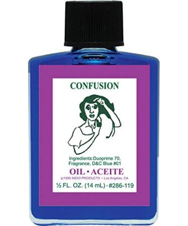 (1Pack) Indio Products Spiritual Anointing Oil- Confusion 1/2oz