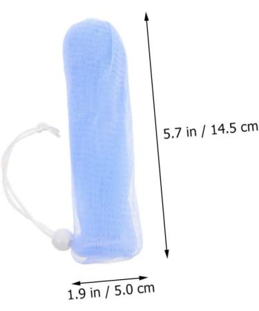Baluue 24 Pcs Foaming Soap Mesh Bag Cleansing Foaming Bag Soap Saver Pouch Foam Face Wash Sponge Pe Network 14.5x5cmx2pcs As Shownx2pcs - Buy Online on SooperMarket.com