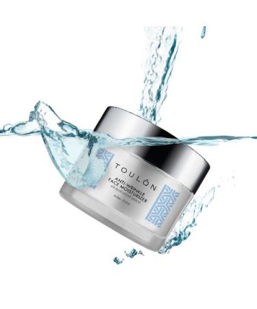 TOULON Glycolic Acid Cream 10% Face Moisturizer | Anti-Aging Wrinkle Cream with AHA | Exfoliating & Hydrating Formula | Ideal for Acne Prone Skin - Buy Online on SooperMarket.com