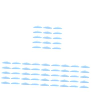 Didiseaon 60 Pairs Eyelash Lifting Pad Silicone Patches Lash Lift Shield Lash Eye Pads for Eyelash Extensions Lash Lift Curling Rods Pink Tools De Eyelash Curler Scroll Wheel