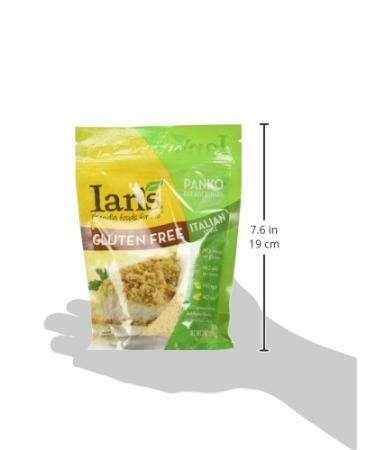 Ians Natural Foods Italian Gluten-Free Panko Breadcrumbs 7oz - Buy Online on SooperMarket.com