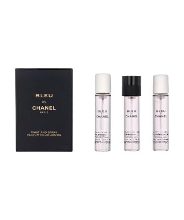 CHANEL Bleu Eau de Parfum Twist & Spray 3 Refills x 20ml