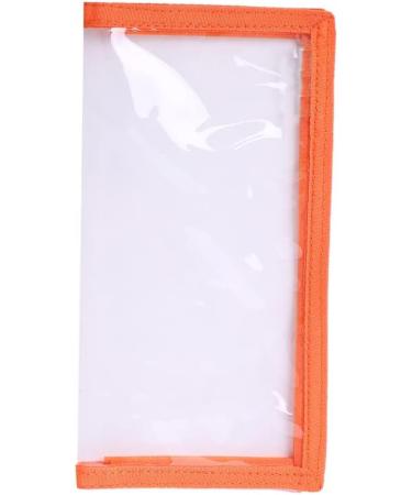 Fishing Lure Wraps 4 Pack - Clear PVC Bait Hook Covers for Safe Fishing - Medium Orange - Buy Online on SooperMarket.com