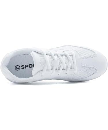 White Cheerleading Shoes for Girls & Women Stylish Dance Yoga & Gymnastics Training Shoes Size 36 EU - Buy Online on SooperMarket.com