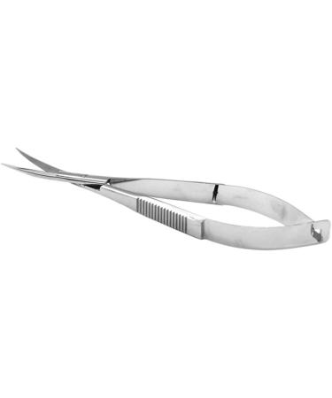 Micro Scissors Stainless Steel for Face Hair & Eyelashes | Curved Grafting Tool - Best International Shipping - Buy Online on SooperMarket.com