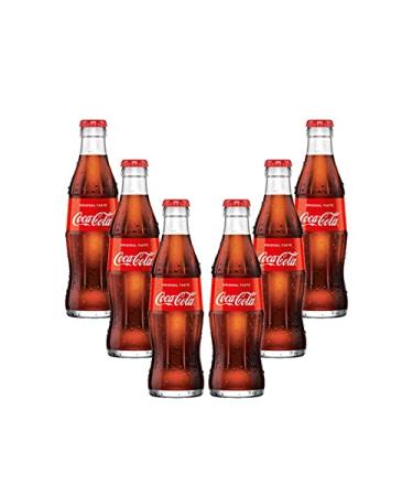 Coca Cola set of 6 Cola 6x 0.2L incl. deposit REFILLABLE