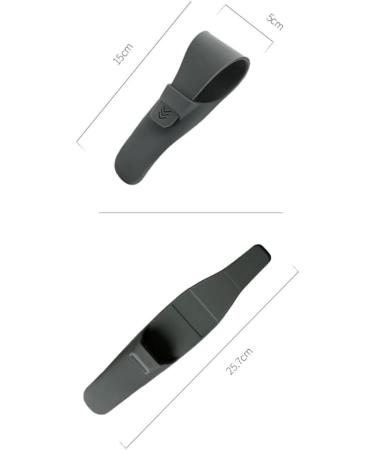 Portable Black Shaver Protective Case | Silicone Anti-Scratch Cover for Manual Shavers - International Shipping Available - Buy Online on SooperMarket.com