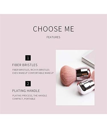 Tenmon Foundation Kabuki Brush - Blush & Concealer Brushes Set for Valentine's Day (Pink) - Buy Online on SooperMarket.com