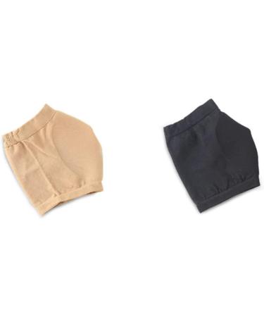 Mikinona Heel Protector Heel Moisturizing Sock Cracked Heel Socks Gel Heel Socks Dry Feet Socks Heel Sleeves for Cracked Heels Moisturizing Socks Black Heel Stockinette High Heel Foot Socks - Buy Online on SooperMarket.com