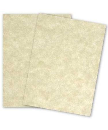Astroparche Aged Parchment Card Stock Stationery Imitation Parchment for Arts and Crafts Invitations Greeting Cards Report Covers | 65lb Cover (176gsm) | 50 per Pack | 8.5 x 11 (Letter Size) 8 1/2 X 11
