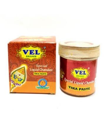 SEELANS VET BRAND SPECIAL LIQUID CHANDAN TIKA PASTE 70G | pOOJA ITEAMS | INDIAN ORIGIN