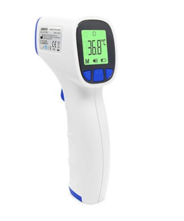Non-Contact Forehead Thermometer LCD Display for Adults & Kids - Digital Infrared Baby Thermometer - White - Buy Online on SooperMarket.com