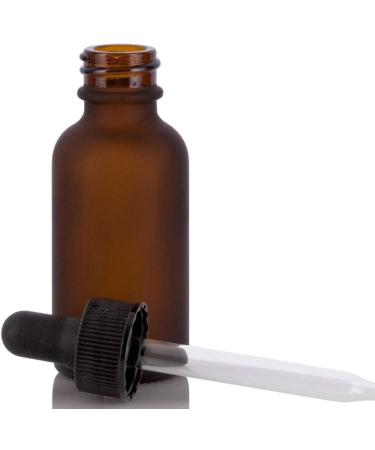 Liummrcy Droppers For Oils 30ml Empty Glass Dropper Bottle Refillable Amber Essential Oil Container Jar with Glass Pipette Dropper - Buy Online on SooperMarket.com