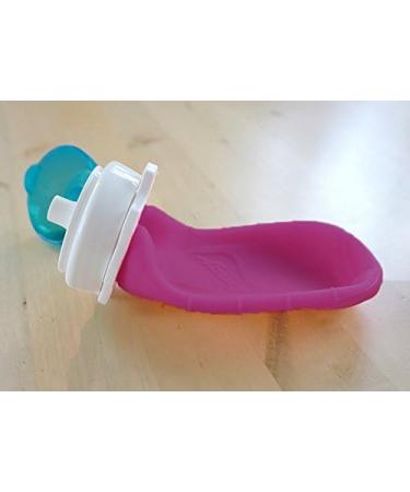 Squeasy Gear Squeasy Snacker 6 Oz - Purple | Reusable Silicone Squeeze Snack Pouch for Kids | Eco-Friendly & BPA-Free - Buy Online on SooperMarket.com
