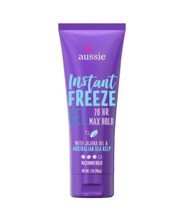 Aussie Instant Freeze Gel Maximum Hold 7 oz ( Pack of 4)
