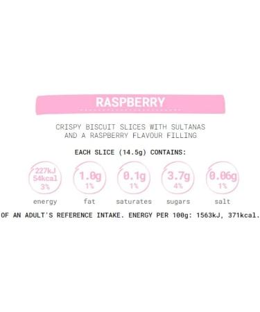 Go Ahead Raspberry Fruit Slices 5 Pack - Buy Online on SooperMarket.com