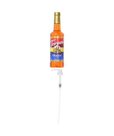 Torani Orange Flavour Syrup 750 ml and Torani Flavored Flavour Syrup Pump for 750ml