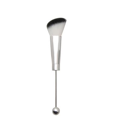 Beaded Cosmetic Brush Metal Handle Makeup Brush Perfect For Contouring Defining Blending Concealer Brush