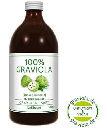 3 x 100% Soursop Juice - Unfiltered & Vegan 3 x 500ml. Made of 100% Soursop-Pulp. Guanabana. Corossol. Graviola. - Buy Online on SooperMarket.com