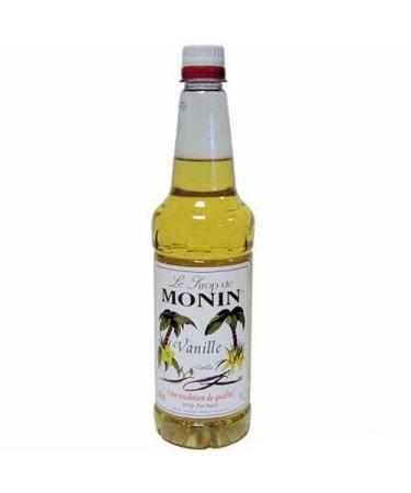 Monin Vanilla Syrup 1Ltr and Pump