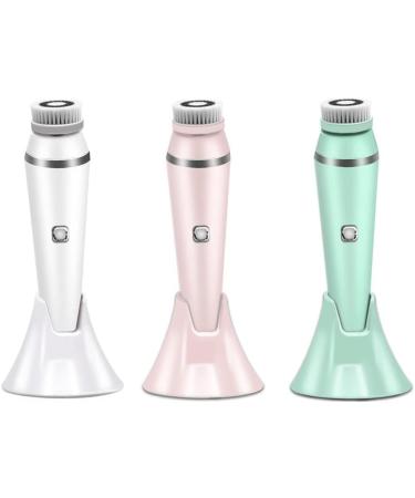 yilin White Electric Waterproof Wash Brush Set Deep Cleansing Skin Heads Rechargeable Face Brush - Buy Online on SooperMarket.com