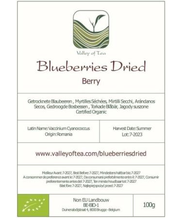 Blue Berries Whole Organic Billberies - Dehydrated unsweetend no sugar added blueberrys - Vaccinium myrtillus L - Dried Blueberries Organic Blueberries Dried Bilberries Organic Blueberry - Buy Online on SooperMarket.com