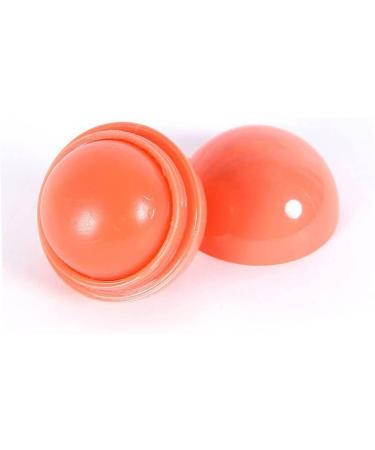 Natural Moisturizing Lip Balm Smooth Ball Healing Lip Balms Fruit Flavoured Lips Care Fully Hydration Lipstick (Orange) Balms - Buy Online on SooperMarket.com