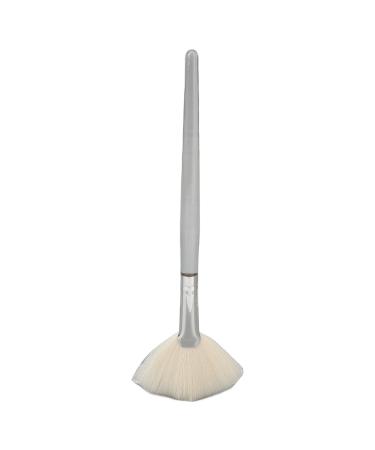 Face Mask Fan Brush - Soft Makeup Tool & Applicator for Salon | Transparent Handle Flat Brush for Beauty - Buy Online on SooperMarket.com