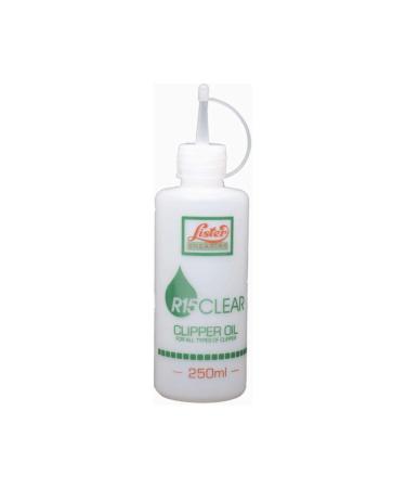 Lister Shearing Lister R15 Clear Clipper Oil 250ml - Clear 250ml 250 ml