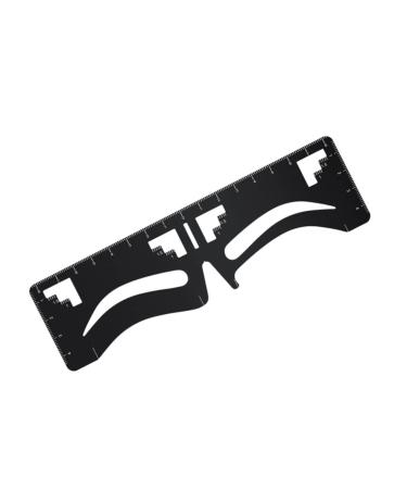NOLITOY Metal Ruler Tool Makeup Stainless Balance Measure Women Steel Measuring Level Drawing Stencil