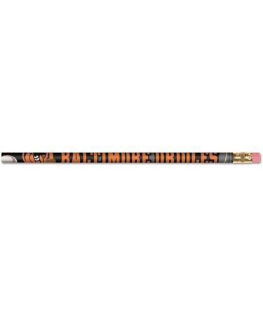 WinCraft MLB Pencil (6 Pack) Baltimore Orioles