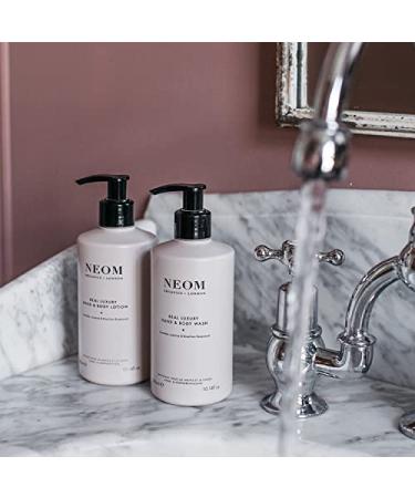 Neom Real Luxury Hand & Body Wash 300ml - Lavender Rosewood & Jasmine - Buy Online on SooperMarket.com